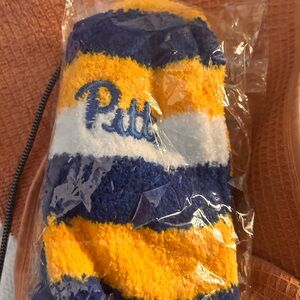 Pitt panthers fuzzy socks